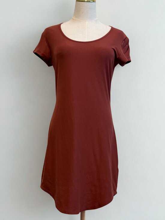 Derek Heart Dresses & Skirts - Derek Heart Terracotta T-Shirt Dress Size L